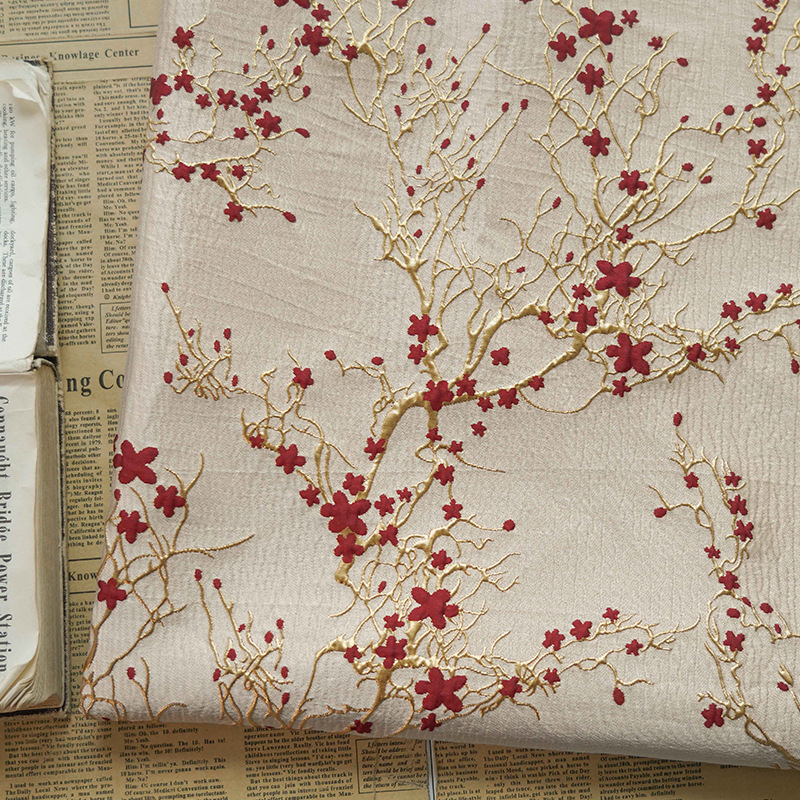 Роскошная красная жаккардовая  – обзор и цена Home Textiles Luxury