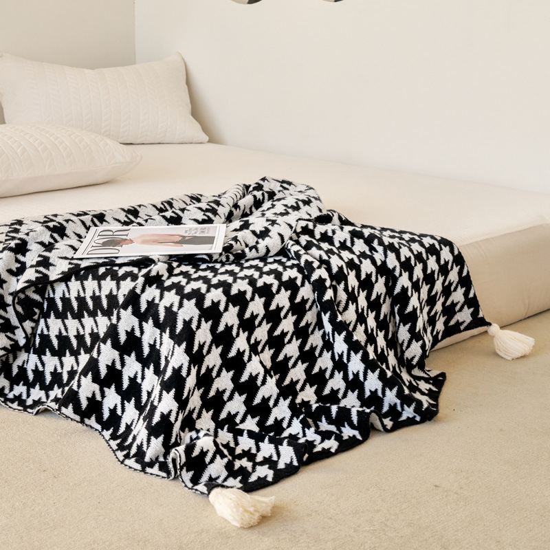 Вязаное одеяло в богемном стил – обзор и цена Home Textiles Luxury