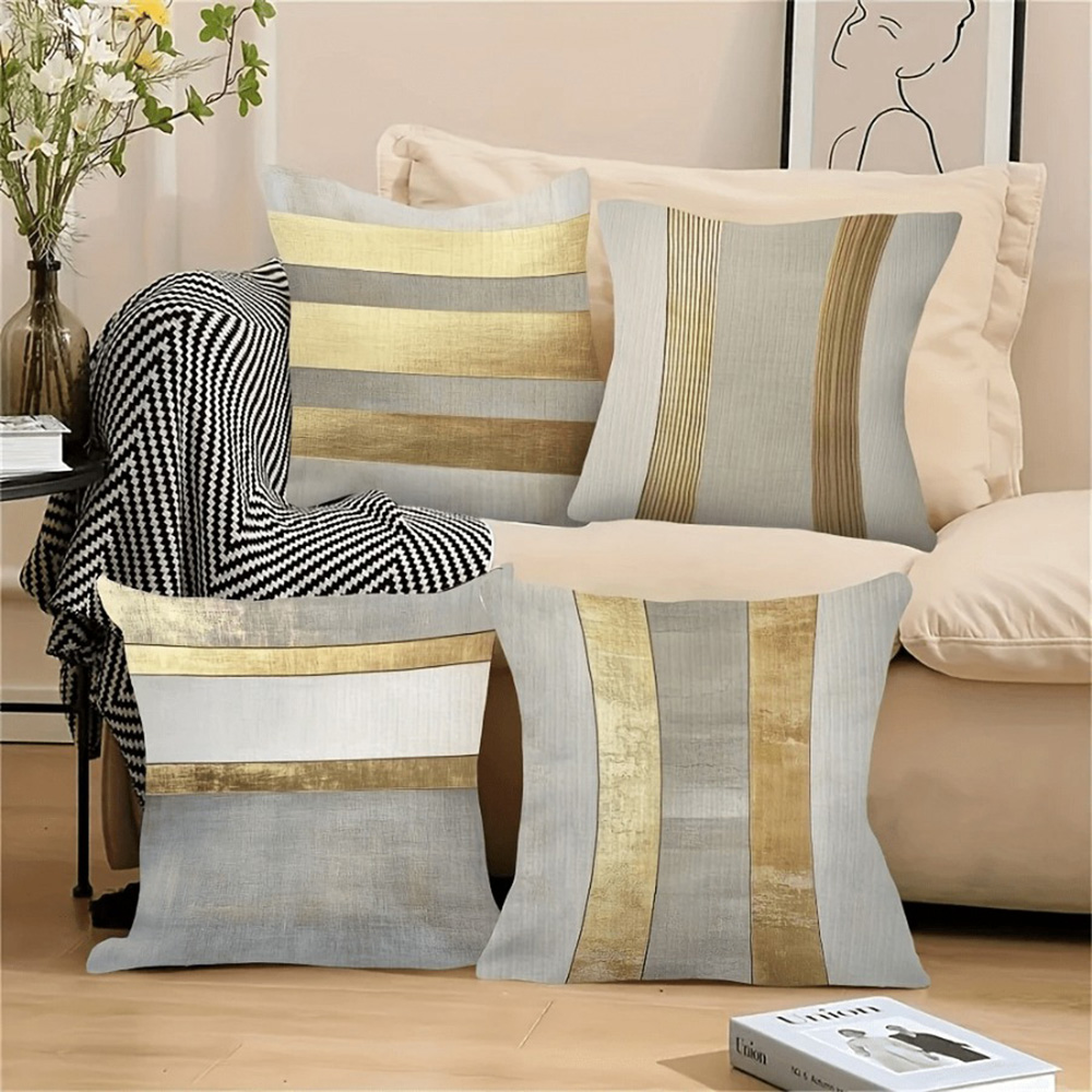 Гламурные золотистые и нейтрал – обзор и цена Home Textiles Luxury